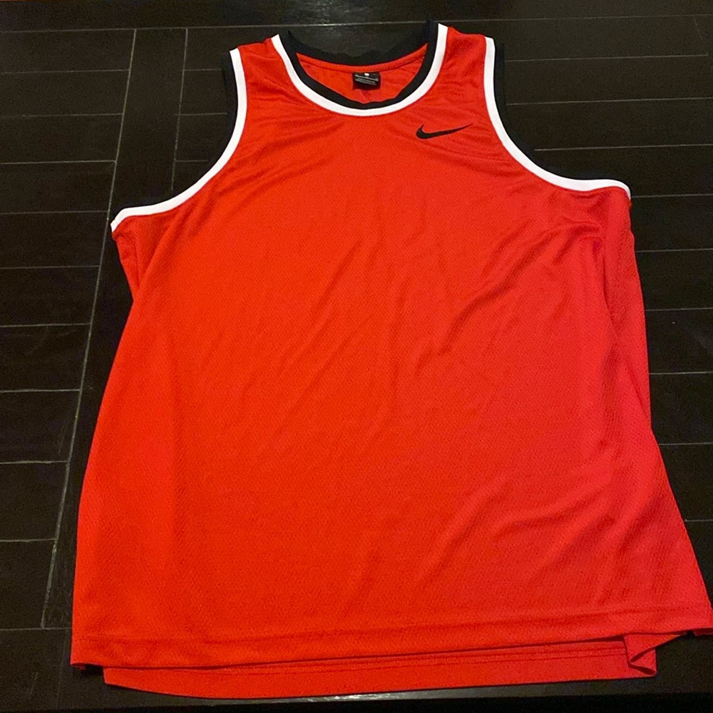 Nike vintage Dri-Fit red tank top, XL